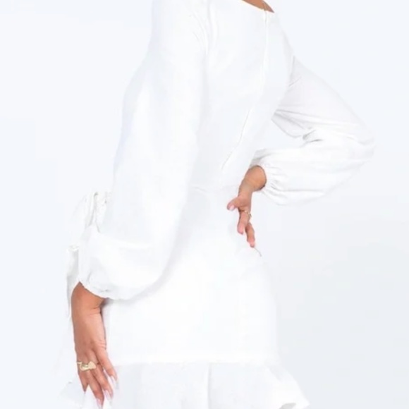 Princess Polly The Villa Minidress in White - Picture 2 of 4